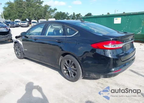 2018 Ford Fusion Hybrid Se from USA, damaged, VIN 3FA6P0LU0JR219407